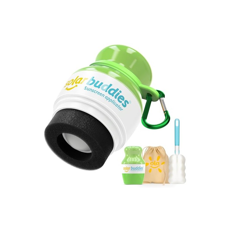 Solar Buddies Grab & Go Travel Bundle, Carabiner Clip &