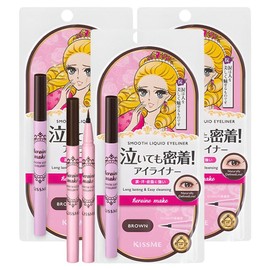 Heroine Make Smooth Liquid Eyeliner N 0.4ml, Brown, 3 pcs / 히로인메이크 스무스 리퀴드 아이라이너 N 0.4ml, 브라운, 3개