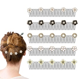 seimeinoki Spring Comb, Set of 5, 37 Combs, Hair Band, Comb Type, Hair Clip, Hair Closure, Hair Arrangement, Goods, Headdress, Wire Comb, Hair Accessories, Weddings, Graduation Ceremonies, Parties