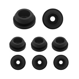 povtii 8 PCS RV Stove Top Grommets, RV Stove Top Range Grate Grommet Kits, Round RV Stove Rubber Grommets Protect Your Stove Top from Scratches, Universal Car Accessories