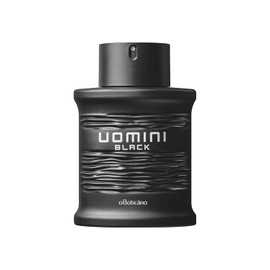 O BOTICARIO UOMINI BLACK Cologne for Men, Long Lasting Premium Cologne for Men, 100ml