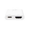 LogiLink UA0257 USB-C to HDMI Charging Adapter White