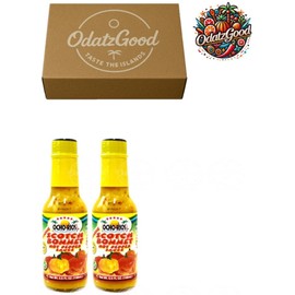 Ocho Rios Scotch Bonnet Sauce 14oz (396ml) 2-Pack – Product of St. Lucia – Curated & Packaged by ODatzGood
