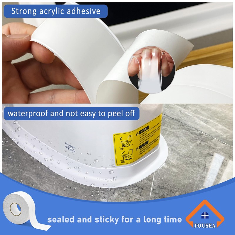 White Caulk Tape Waterproof Self Adhesive - Premium Quality Caulking
