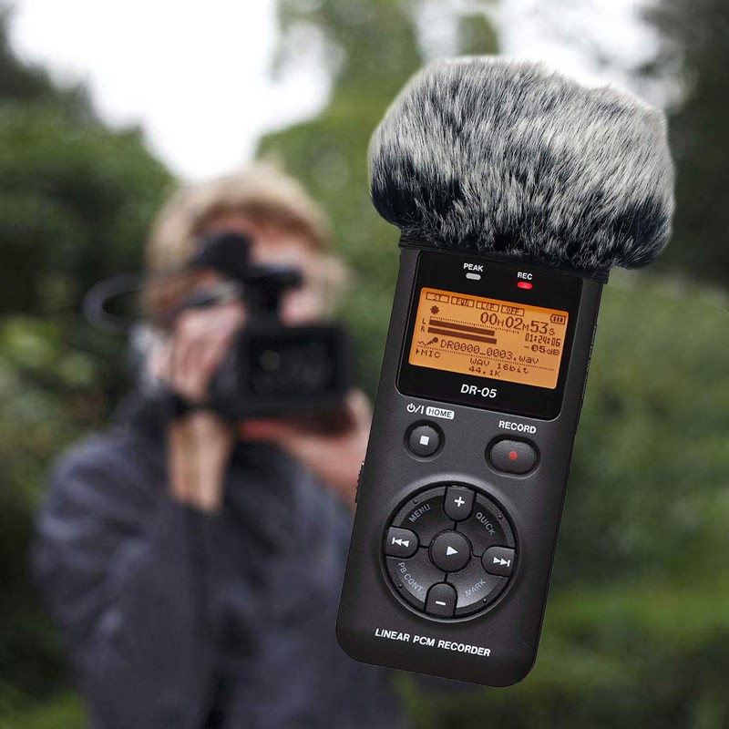YOUSHARES DR05X Windscreen for Tascam DR-05X DR-05 Portable Recorders, DR05X