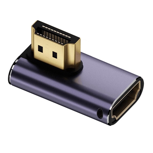 cablecc HDMI Male to HDMI 2.1 Female Low Profile Vertical