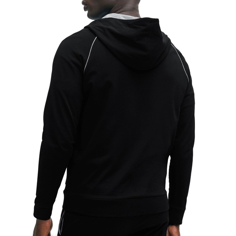 BOSS Herren Mix&Match Jacket H Hoodie aus Stretch-Baumwolle mit Reißverschluss