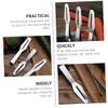 Ciieeo 6pcs Stainless Steel Plucking Tweezers Precision Removal Tools for