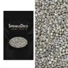 Silver Sequin Confetti Sprinkles for Cakes and Cupcakes 4 oz