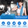 10 Pzs Toallas de Microfibra 90x30 cm para Gym y
