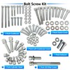 BIGLKNM 100pcs Bolt Kit Compatible with Yamaha TW200 XT200 1987-2024,
