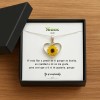 Joyeria De Shrek Collar Girasol Regalos Mujer Novia Nice