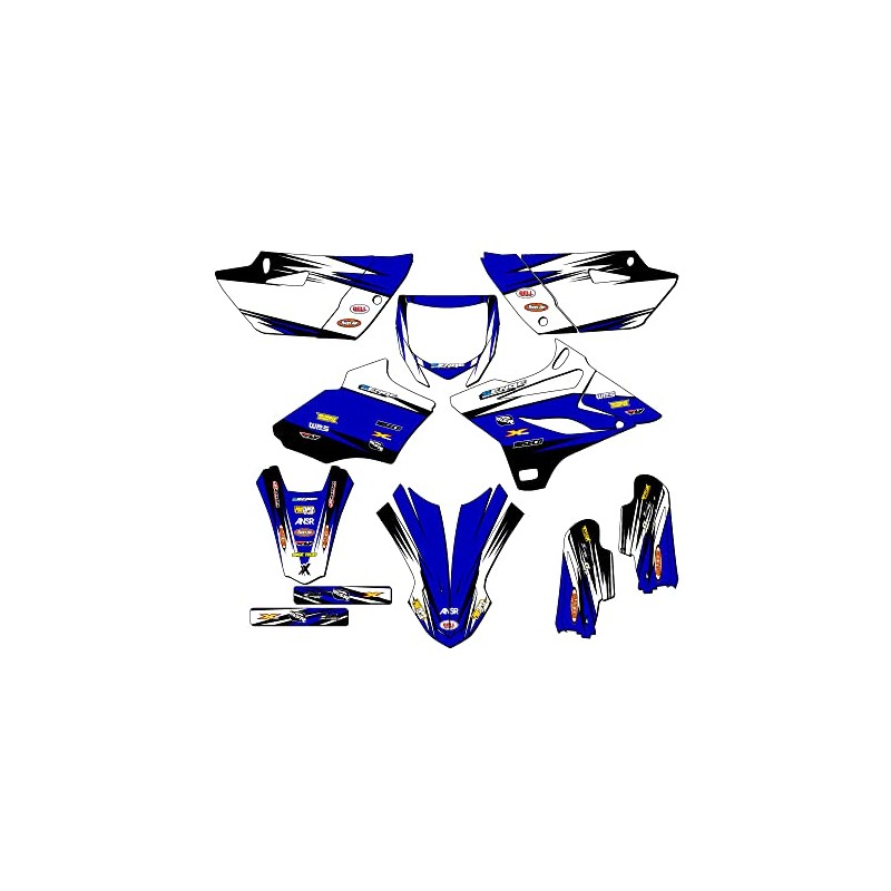 2019-2021 YZ 85 Velocity Blue Senge Graphics Complete Kit Compatible