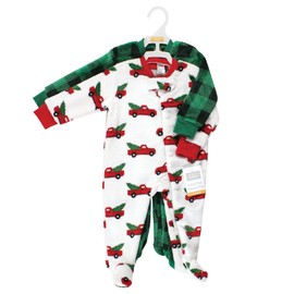 Hudson Baby Baby Plush Sleep and Play, Christmas Tree Truck, 3-6 Months
