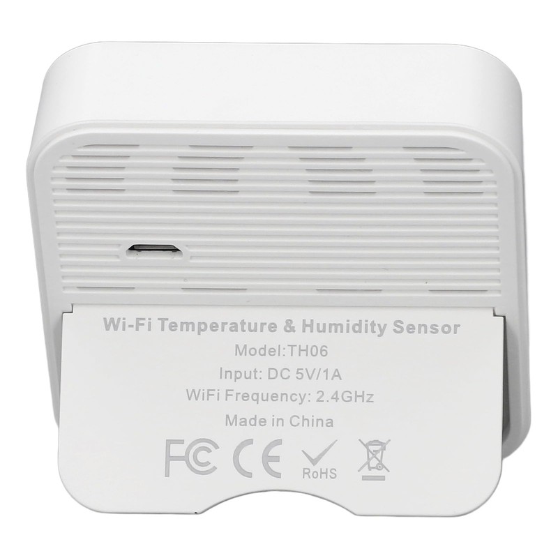 Temperature and Humidity Sensor, Wireless Digital Hygrometer Thermometer with LED