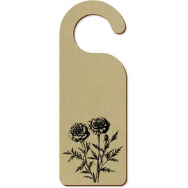 'Marigold Flowers' 200mm x 72mm Door Hanger/Sign (DH00045469)