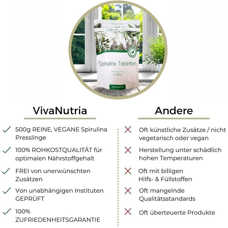 Spirulina Pure 2000 Pellets 500g