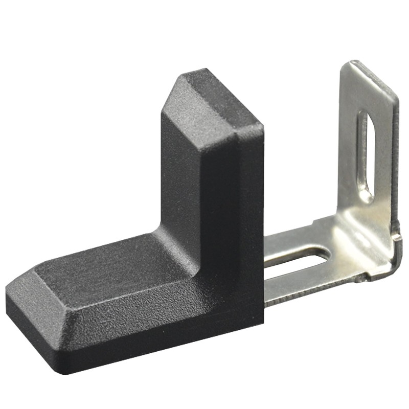 40 PCS L Shape Right Angle Corner Brackets,Shelf Bracket,Plastic Ourside