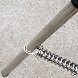 mistcooling Pool Cover Anchor - Brass Anchor for Pool Safety Cover - 5/8" Anchor. Fits 3/4" Hole - with Free Tamping Tool (Pool Cover Installation Tool)
