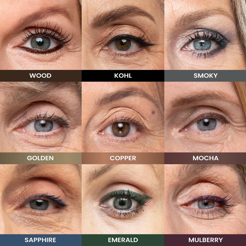 PRIME PROMETICS PrimeEyes Glide Eyeliner for Mature Women – Waterproof,