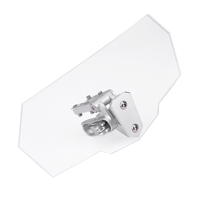 Motorcycle Universal Adjustable Windscreen Wind Deflector Windshield