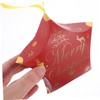 CORHAD 12pcs Christmas Candy Boxes Tree Patterns Festive Wrapping for
