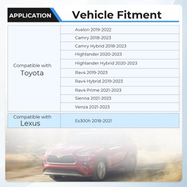 Dexepe Coolant Electric Water Pump compatible with Toyota RAV4 Camry Avalon 2018 2020 2021 Lexus es300h 2018-2021 Replaces 16032-25010 1603225010 16032F0011 16032-F0012