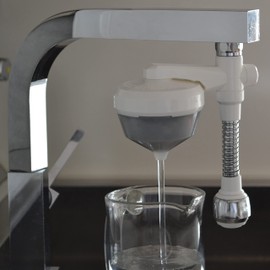 Siroflex 2652/1S Silver UNI 3-A Household Water Filter Made in Italy with Hose and Ventilation Aerator Sirius