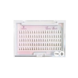 Amber Lash Fairy Lash, Specialty Eyelashes for Extension, Spike and Doll-like Finish, various curls and lengths (C Curl, 14mm)