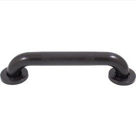 Stone Harbor Hardware Knurled Grab Bar, 18 Inches, 1-1/2" Diameter, 1-1/2" Wall Clearance, Concealed Screws, Dark Bronze