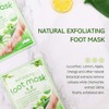 5 Pairs Foot Mask Callus Socks Foot Peel Off Mask