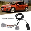 Car Bluetooth AUX Module Wireless Black Radio Adaptor Replacement for