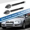 X AUTOHAUX 2 Pcs Front Inner Tie Rod Ends Kit
