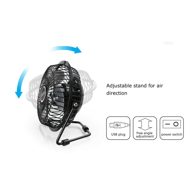 Akasa AK-UFN01-BK Mini Desk Fan