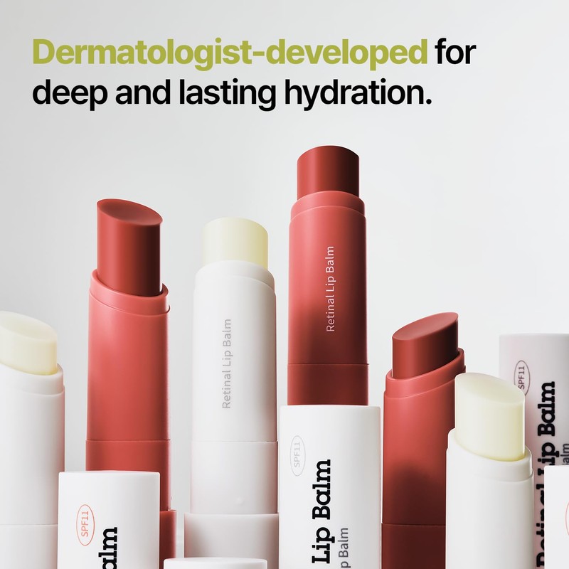 Dr.Different Retinal Lip Balm Clear, Anti-Wrinkle Lip Treatment with Deep