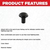 Scotty #425-BK Hammerhead Rod Butt Cushion, Black