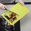 Zeal Straight to Pan” Slim Kitchen Chopping Board-Large (13”/34cm), Lime