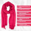 Fashionchimp® Women's Basic Scarf in Trendy Colours with Soft Fringed