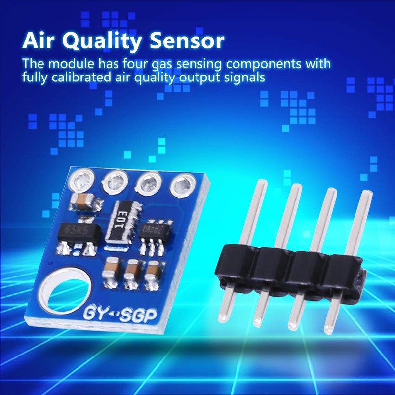 SGP30 Air Quality Sensor Module, Metal Oxide Gas Detector for