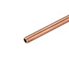 sourcing map Copper Round Tube, 4mm OD 0.5mm Wall Thickness