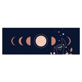 Tuechilles Non-Slip Yoga Towel - Superfiber Yoga Towel, hot Yoga Towel, Moisture Absorption, Sweat Absorption, for in Yoga, Pilates, hot Yoga Easy Travel. Size 25.5"x73" (1Pcs), I Colour