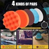 Cordless Car Buffer Polisher, 6 In Mini Buffer Polisher Kit