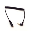 Qaoquda 3Ft Gold Plated 3.5MM Male to Female AUX Audio