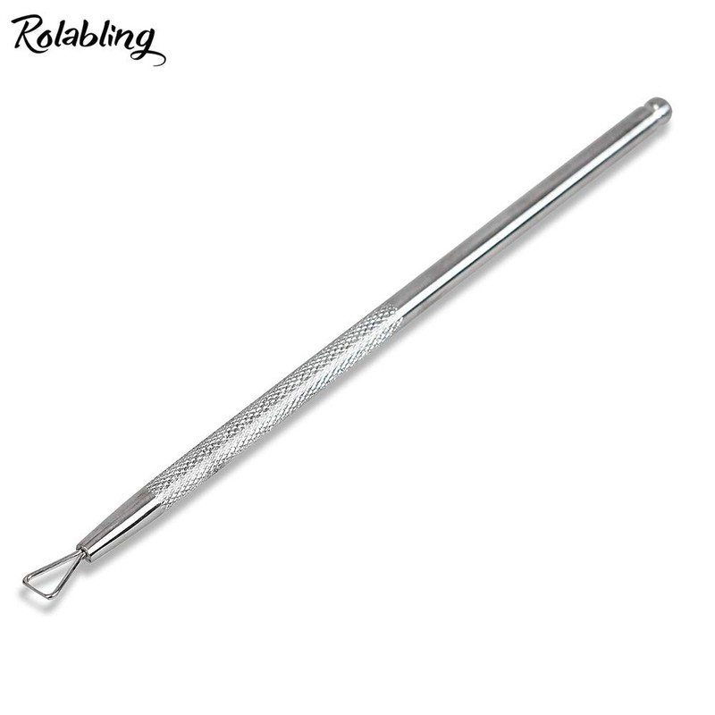 Rolabling Stainless Steel Triangle Nail Polish Remover Nail Art Nail
