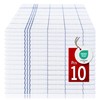 Pataya Cotton Tea Towels, Set of 10, 100% Coton, Oeko-TEX