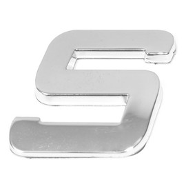 EUFAB 30329 3D-Letter S Car-Logo