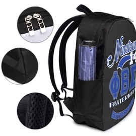 JISNLXISWANR Fraternity Paraphernalia Gifts Rucksack Fashionable 600d Oxford Laptop Rucksack - Large Capacity For Travel, Fitness & Outdoor Activities