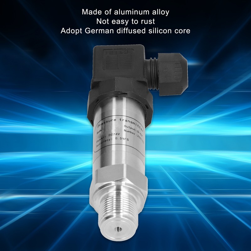 Pressure Sensor Aluminum Alloy 0‑5VA More Stable Quick Response Pressure