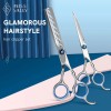 MISS SALLY Barber Scissors 6.6" Hair Thinning Shears 30 Teeth