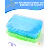 Sandpit Sensory Bin with Lid and Handle, Portable Sensory Sandbox